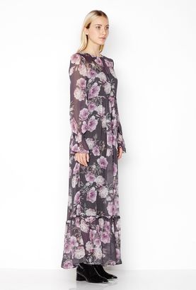 Ghost Camelia Printed Floral Maxi Dress