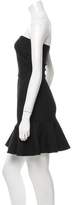 Thumbnail for your product : Balenciaga Strapless Wool Dress