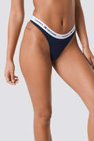 Thumbnail for your product : Tommy Hilfiger Cotton Iconic Thong Grey Heather
