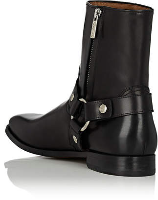 Doucal's Men's Harness-Strap Ankle Boots