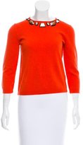Thumbnail for your product : Zhor & Nema Embellished Wool Sweater w/ Tags