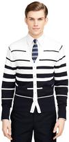 Thumbnail for your product : Brooks Brothers Varigated Stripe Cardigan
