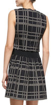 Thumbnail for your product : Thakoon Sleeveless Printed Double-Layer Dress
