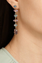 Thumbnail for your product : Melissa Joy Manning 14-karat gold, sapphire and opal earrings