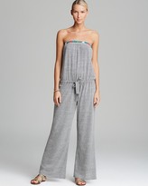 Thumbnail for your product : Lucky Brand French Tapestry Jumpsuit Swim Cover Up