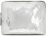 Thumbnail for your product : 3.1 Phillip Lim Metallic Cracked-Leather Cosmetics Case