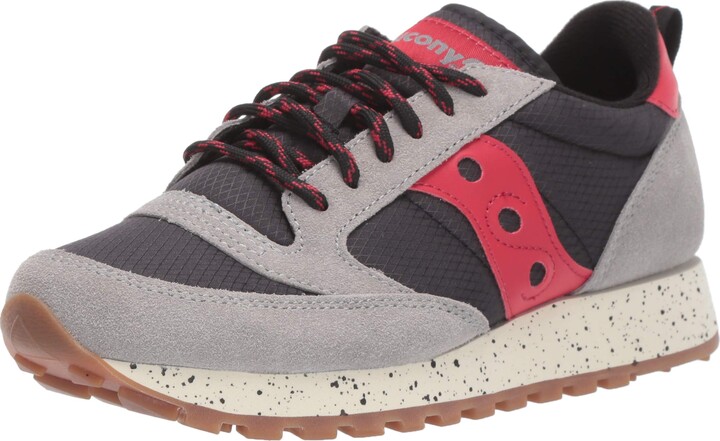 saucony jazz black red