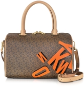 Thumbnail for your product : DKNY Heritage Printed Coated Logo Satchel w/Detachable Shoulder Strap