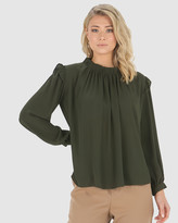 Thumbnail for your product : Privilege Daydreamer Frill Top