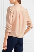 Thumbnail for your product : Equipment Signature Washed-silk Shirt - Blush