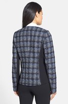 Thumbnail for your product : Lafayette 148 New York 'Denisa' Colorblock Check Jacket (Regular & Petite)