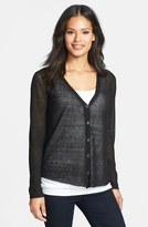 Thumbnail for your product : Eileen Fisher Drape Back V-Neck Cardigan