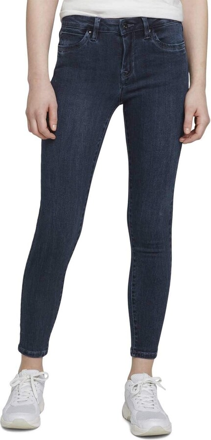 Tom Tailor Womens Gewaschene Jeans Denim Im Slim Fit Alexa 