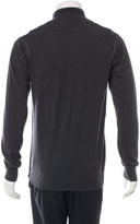 Thumbnail for your product : Dolce & Gabbana Wool Track Sweater