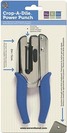 We R Makers Crop-A-Dile Power Punch Tool .0625 Hole