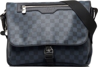 Louis Vuitton Avenue Sling Bag Damier Graphite Travel Stickers Black/Grey in  Coated Canvas/Leather/Textile with Silver-tone - GB