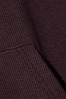 Thumbnail for your product : Commando Ribbed Stretch Pima Cotton And Modal-blend Jersey Hoodie