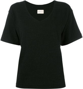 Simon Miller v-neck T-shirt - women - Silk/Cotton - 10