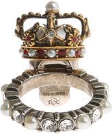 Thumbnail for your product : Alexander McQueen King Skull Ring
