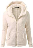 Thumbnail for your product : Changeshopping Blouse Women Jacket,Winter Hooded Sweater Zipper Warm Coat Cotton Changeshopping