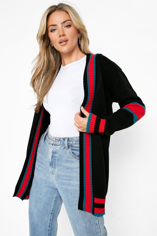 Black And White Striped Cardigan | Shop the world's largest 