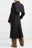 Thumbnail for your product : Victoria Beckham Cotton-blend Trench Coat - Black