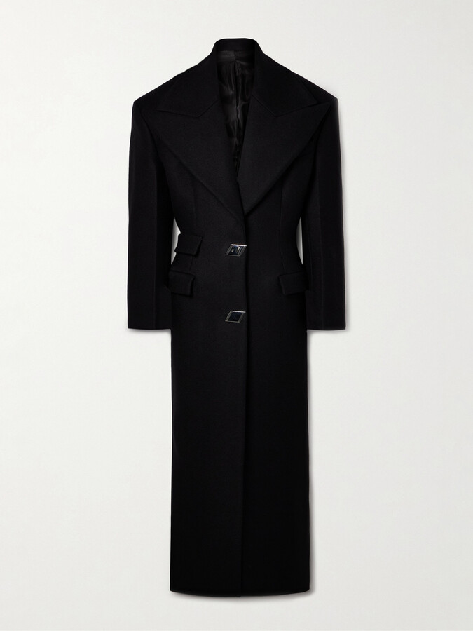 ATTICO Wool Coat - Black