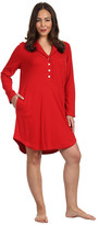 Thumbnail for your product : Ralph Lauren by Ralph Plus Size Hartford Lounge L/S Shawl Collar Short Lounger