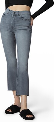 DL1961 Bridget Bootcut High-Rise Instasculpt Crop Jeans