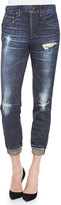 Thumbnail for your product : Rag and Bone 3856 rag & bone/JEAN Sheffield Distressed-Print Pajama Jeans