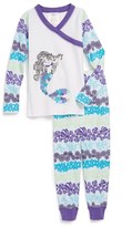 Thumbnail for your product : Hanna Andersson 'Disney - Ariel' Two-Piece Fitted Organic Cotton Pajamas (Toddler Girls, Little Girls & Big Girls)