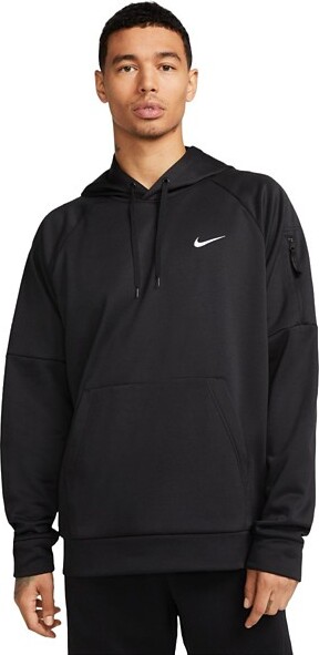 Men's Nike Therma-FIT Hoodie Small Black/Black/White