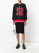 Thumbnail for your product : No.21 logo patch sweatshirt