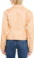 Thumbnail for your product : Helmut Lang Femme Leather Trucker Jacket