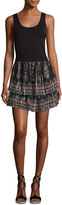 Thumbnail for your product : Joie Lyane Convertible Tiered Silk Top/Skirt, Black