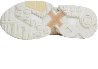 adidas Mens ZX Torsion Parley Trainers Off White/Linen/Linen Green