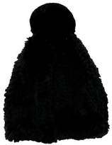 Thumbnail for your product : Glamour Puss Glamourpuss Knitted Fur Beanie w/ Tags