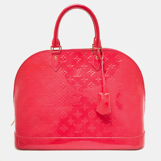 Louis Vuitton Alma Handbag Monogram Vernis GM - ShopStyle Satchels & Top  Handle Bags