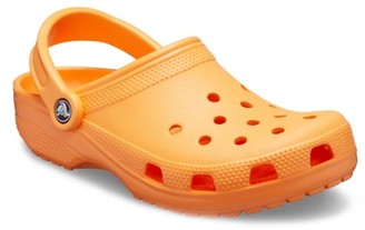 orange clogs
