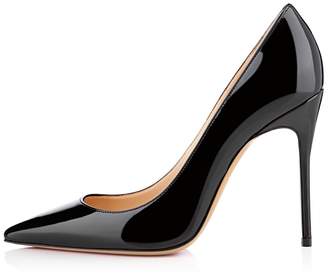 Sammitop Women's High Heel Pumps Stiletto Dress Shoes with 4 Inch Heels US8