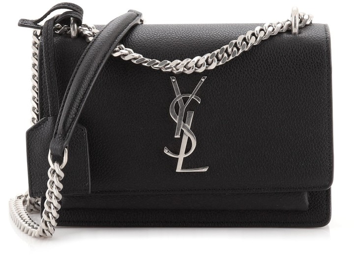 Saint Laurent Sunset Crossbody Bag Leather Medium ShopStyle