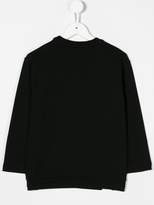 Thumbnail for your product : Roberto Cavalli Junior front slit sweatshirt