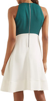 Thumbnail for your product : Antonio Berardi Two-tone Crepe Mini Dress