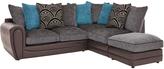 Thumbnail for your product : Gatsby Right Hand Single Arm Corner Chaise and Footstool