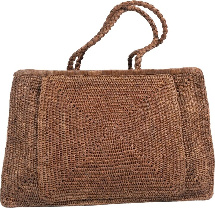 Zanatany Concepts Brown Clipa Yoga Bag- Caramel