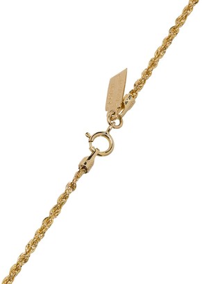 Loren Stewart 14kt Gold Rope Chain Necklace