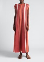 Edinburgh Stripe Cashmere-Blend Dress 