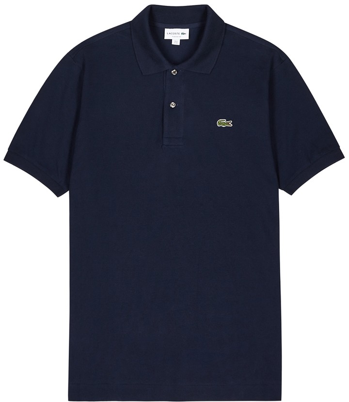 lacoste slim fit polo white