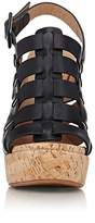 Thumbnail for your product : Barneys New York WOMEN'S CAGED PLATFORM WEDGE SANDALS