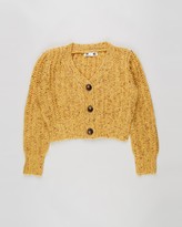 Thumbnail for your product : Cotton On Girl's Yellow Cardigans - Martha Multi Knit Cardi - Teens - Size 10 YRS at The Iconic